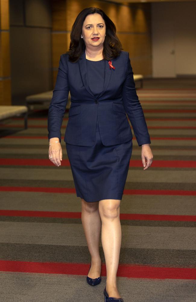 Ms Palaszczuk announced her retirement from politics in December last year. Picture: NewsWire / Sarah Marshall