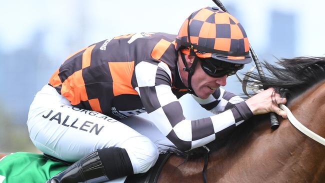 John Allen has the ride on top chance Court Deep at Werribee. Picture: Getty Images