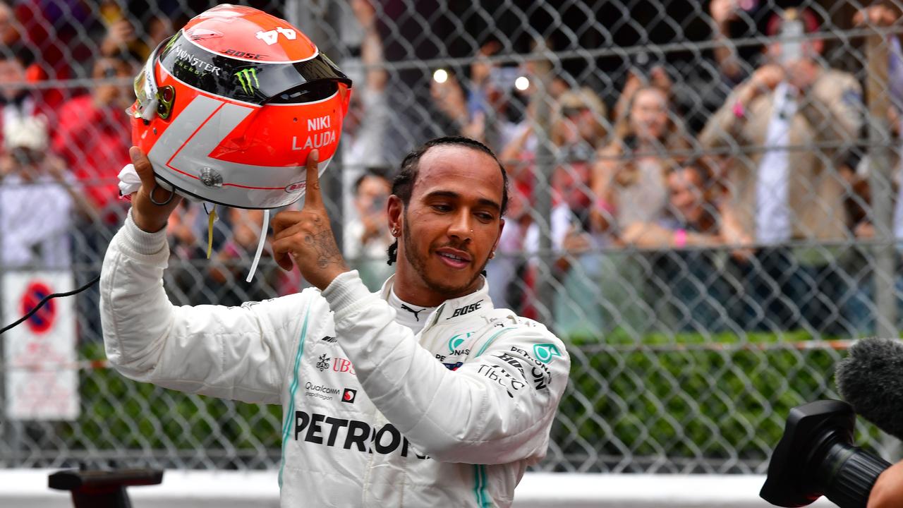 Lewis Hamilton paid tribute to the late Niki Lauda after winning the Monaco Grand Prix.