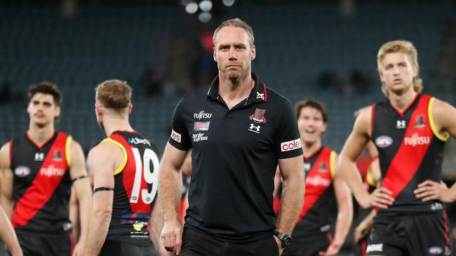 Essendon’s woe has been laid bare. Picture: AFL Photos/Getty Images