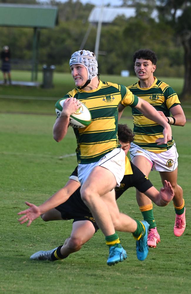 AIC First XV rugby between St Patrick's College and St Laurence's College. Saturday May 10, 2025. Picture, John Gass