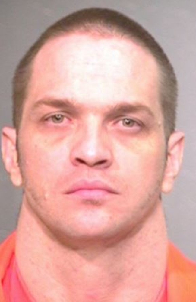 Scott Raymond Dozier in one of his police mugshots. Picture: Supplied