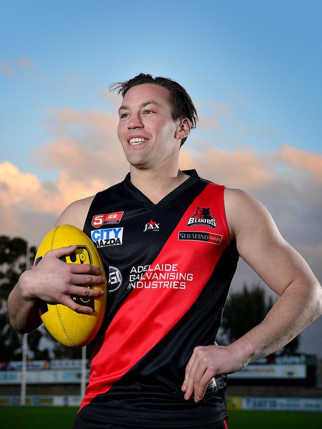 Unley Mercedes’ Daniel Caire in his West Adelaide days. Picture: Bianca De Marchi