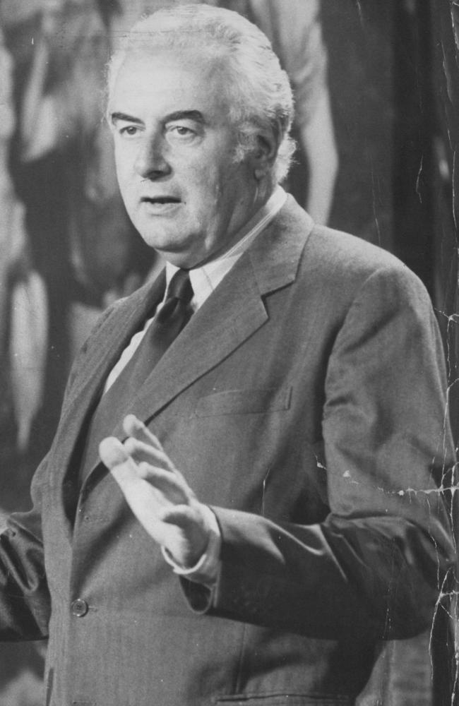 Gough Whitlam, Prime Minister of Australia from 1972-1975. Picture: Supplied