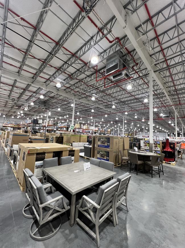 Inside the new Costco store in Coomera on the Gold Coast. Picture: Keith Woods.