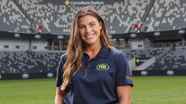 Jess Sergis says the live stream coverage of the Tarsha Gale Cup is helping grow the women’s game. Picture: Brett Costello