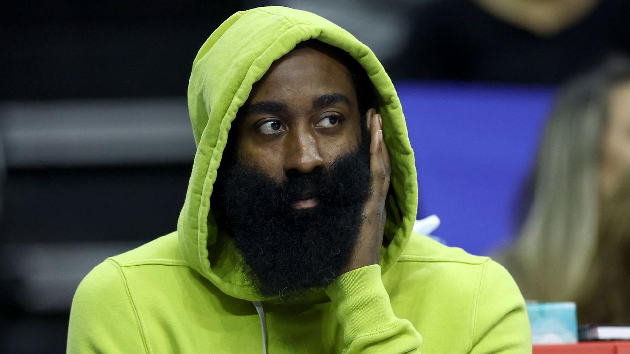 Things are as ugly as can be for James Harden. Tim Nwachukwu/Getty Images/AFP