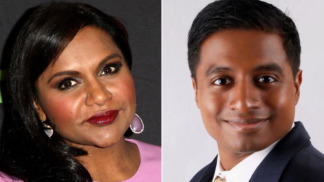 Mindy Kaling and brother Vijay Jojo Chokal-Ingam.