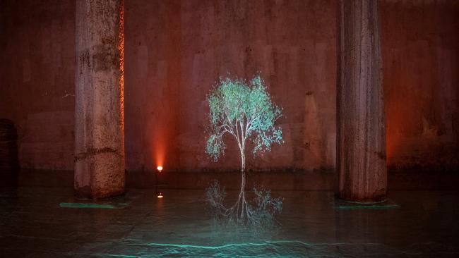 Underground Cistern in Istanbul.