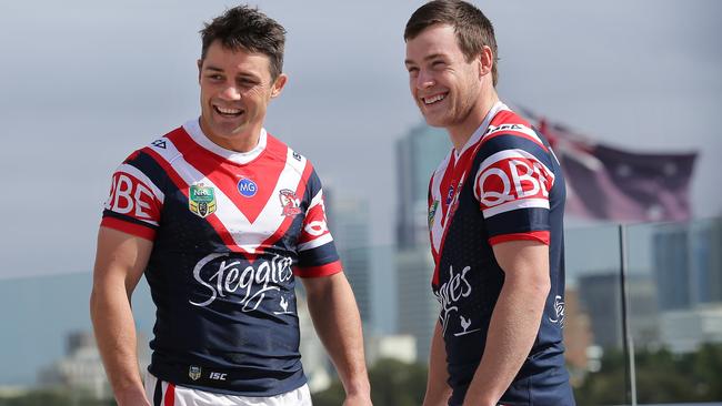 Luke Keary could yet slip into Cooper Cronk’s halfback role. Pic: Brett Costello.