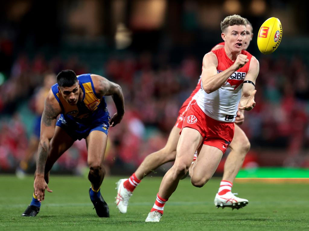 The Eagles will have to wait another two years to try and tempt Chad Warner home.
