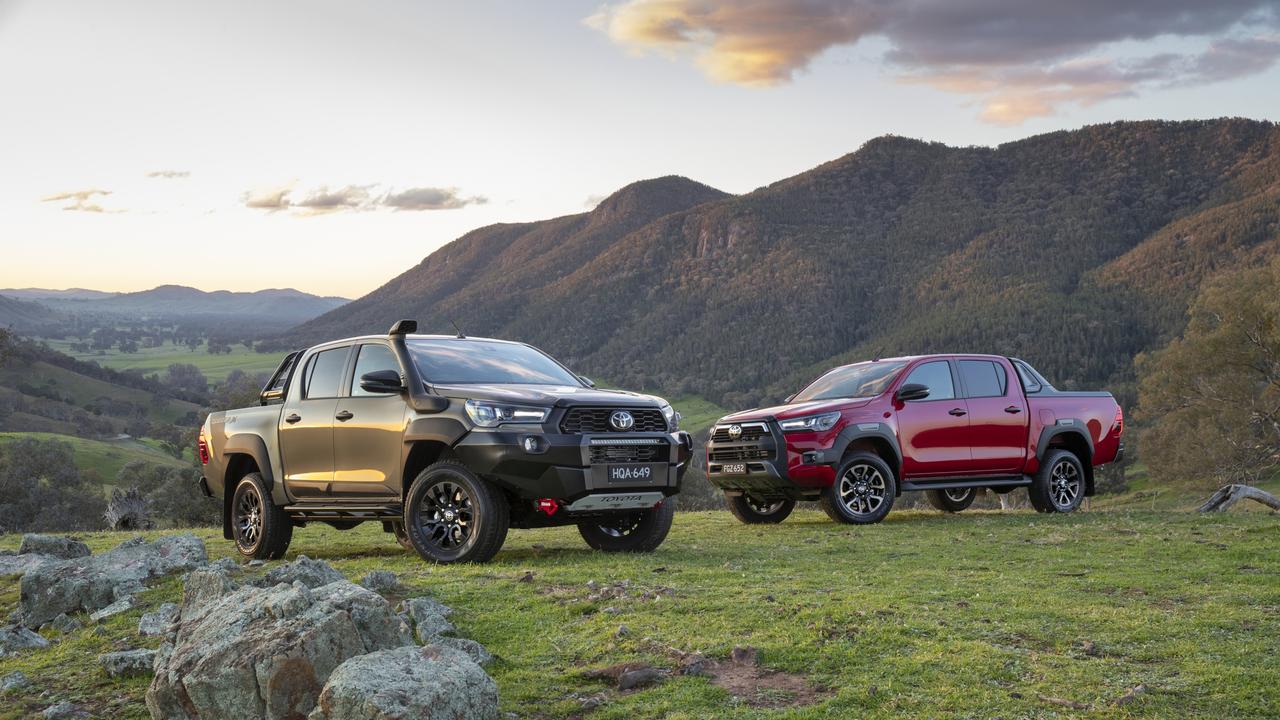 Toyota’s HiLux Rogue and Rugged X have proved immensely popular.
