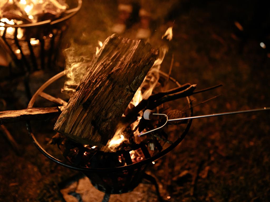 Is there a better end to a night of camping than s'mores? Picture: Leila Joy