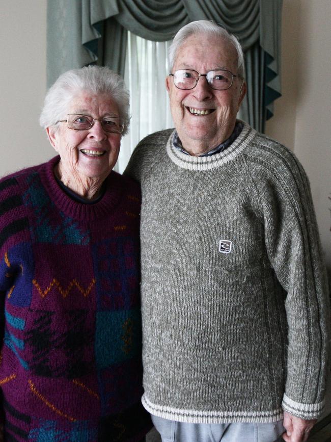 Gietzelt and his wife Dawn, at their home in South Sydney.