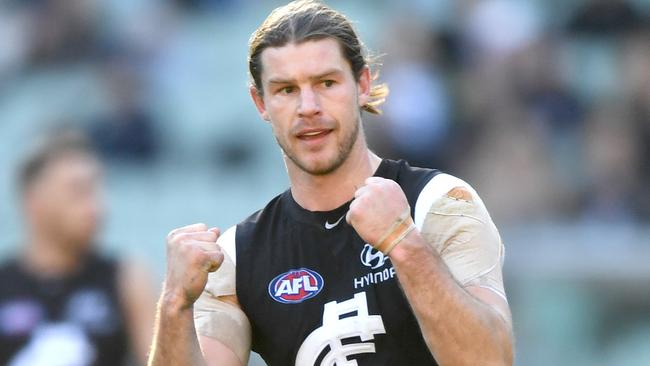 Will Bryce Gibbs stay a Blue? Picture: AAP