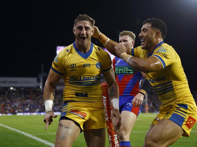 Zac Lomax has surely secured himself another NSW Blues call up after dominating the Knights in his return from injury. Picture: NRL Imagery