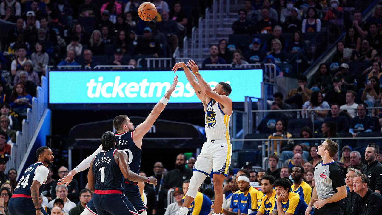 There are more three-pointers being made than ever before in the NBA. Photo: Kavin Mistry/Getty Images/AFP.