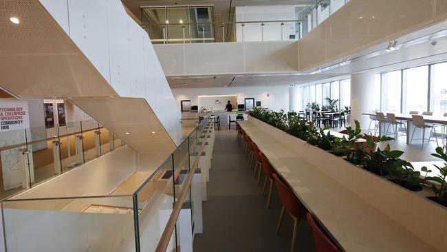 Offices across Melbourne are less than 40 per cent full on average. Picture: Alex Coppel