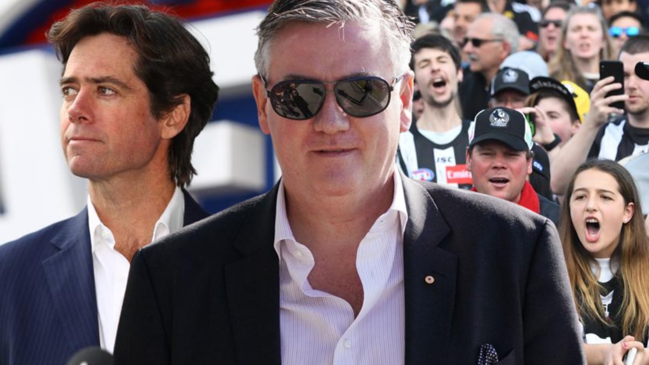 Was Eddie too close to Gillon McLachlan and AFL House?