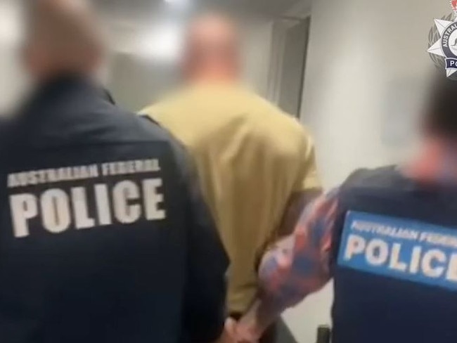 The AFP has charged a Brisbane man (Daniel Wayne John Roberts), who is alleged to be the Australian leader of a transnational organised crime organisation, over a botched 900kg cocaine import that led to bricks of the drug washing up on NSW beaches. Picture: AFP Police