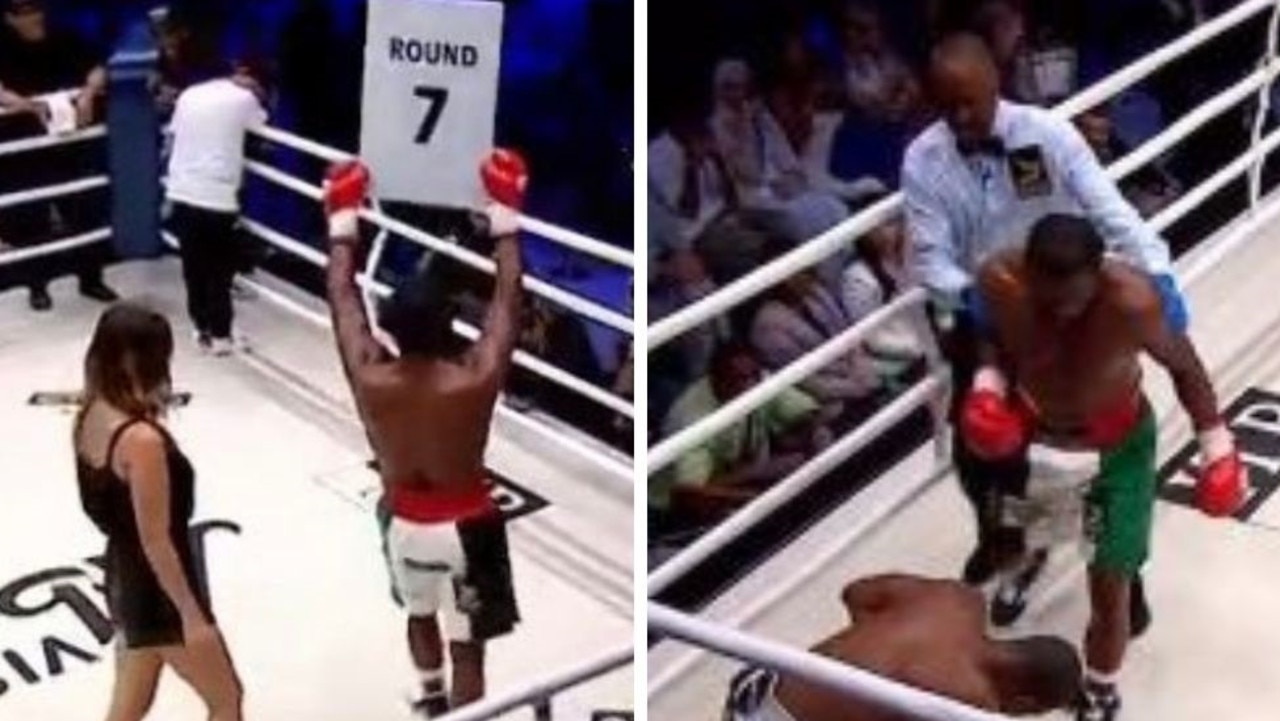 Floyd Mayweather was having plenty of fun.