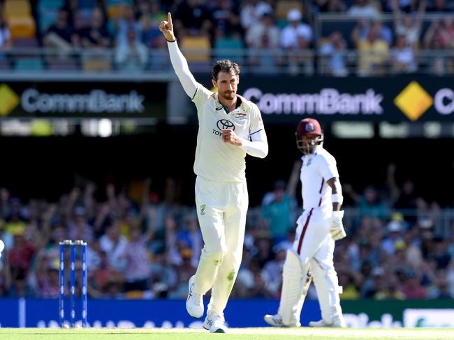 Mitchell Starc is in no rush to hang up the boots for Australia. Picture: Getty