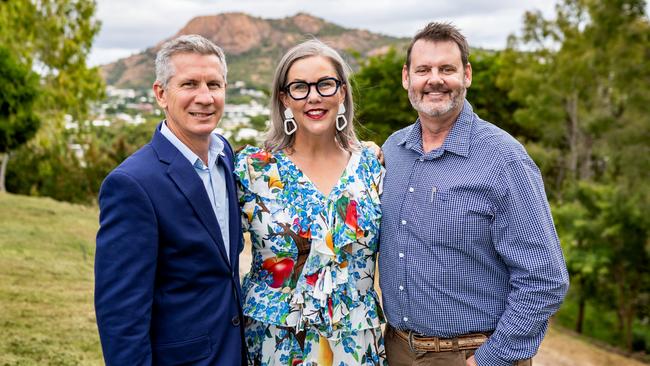 Explore Property director Andrew Acton has welcomed Townsville agents Jools and Errol Munro into his real estate franchise. Picture: Supplied.