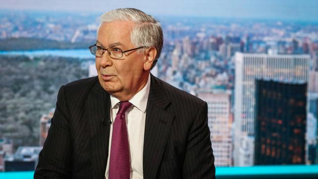 Former Bank of England governor Mervyn King. Picture: Getty Images