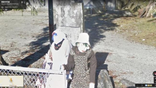 Something's just a little off with those residents. Picture: Google maps