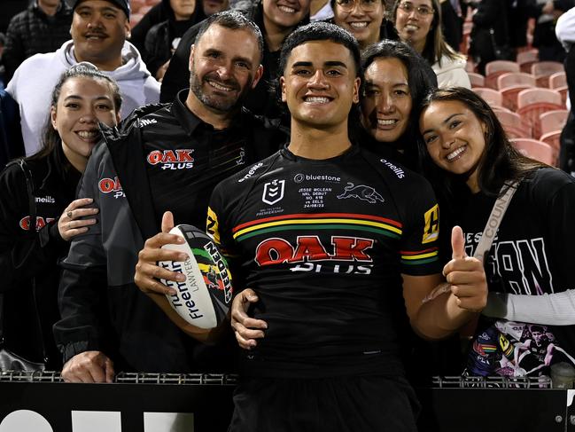 Teenage sensation Jesse McLean has a long term deal at Penrith. Credit: NRL Images.