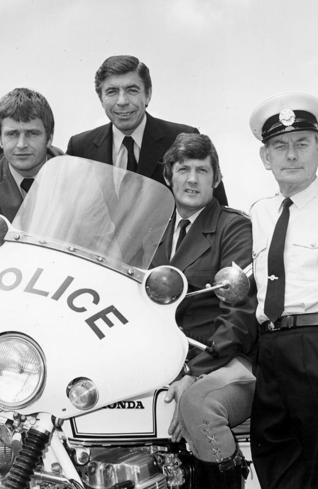 The cast of <i>Matlock Police</i>.