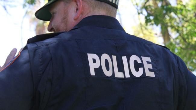 A Northern Territory police officer in Alice Springs. Picture: Gera Kazakov NTPOL NTPFES generic NT police