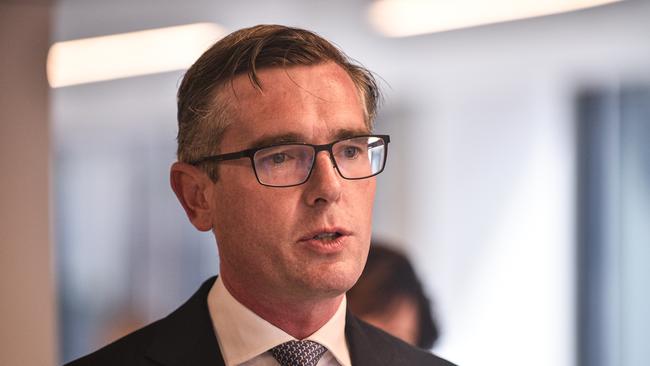 Treasurer Dominic Perrottet says the program is a “signal to the private sector” that NSW was open for business. Picture: NCA NewsWire / Flavio Brancaleone