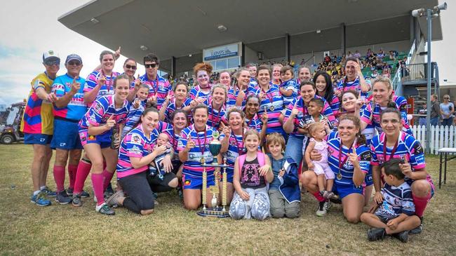 Past Brothers Women. Grand Final winners for 2018. Picture: Brian Cassidy