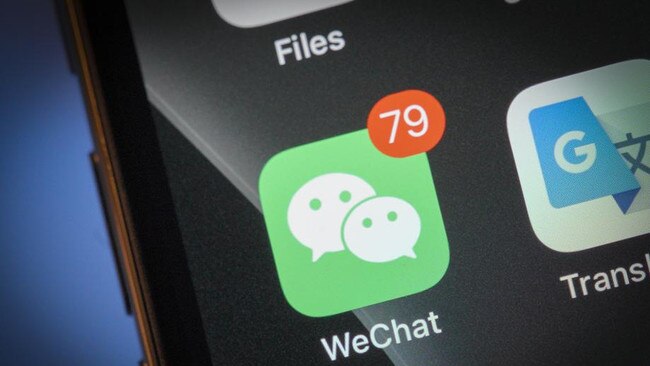 The Chinese WeChat messaging app could be banned from all government devices.