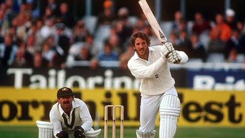 Rod Marsh can only admire Ian Botham's handiwork back in 1981.