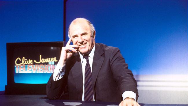 The erudite TV presenter in 1987. Picture: London Weekend Television