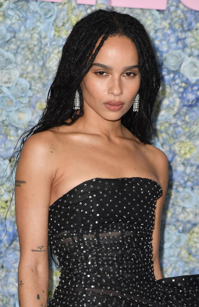 Zoe Kravitz pictured at the New York premiere of Big Little Lies’ second series in 2019. Kravitz has since directed her own film, Blink Twice, out this month. Picture: Getty Images