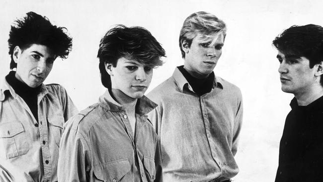 Hair supply: Pseudo Echo were the first unsigned act to be played on Countdown. Picture: News Corp Australia