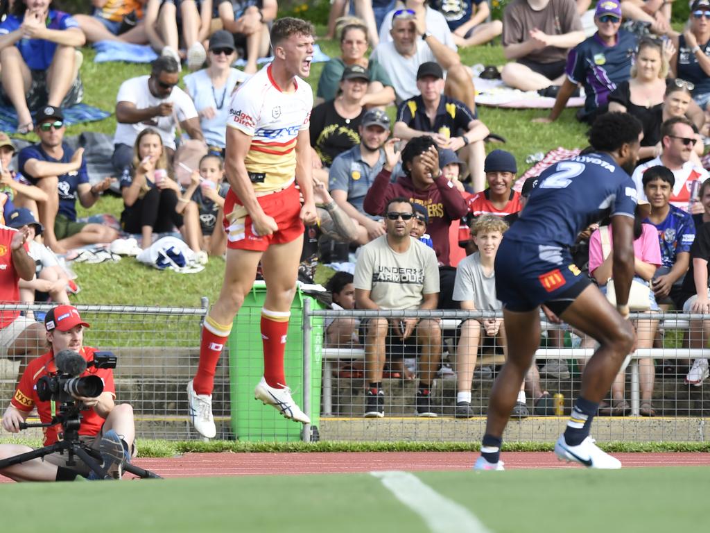 Jack Bostock is tipped to win the wing spot at the Dolphins. Picture: NRL Imagery