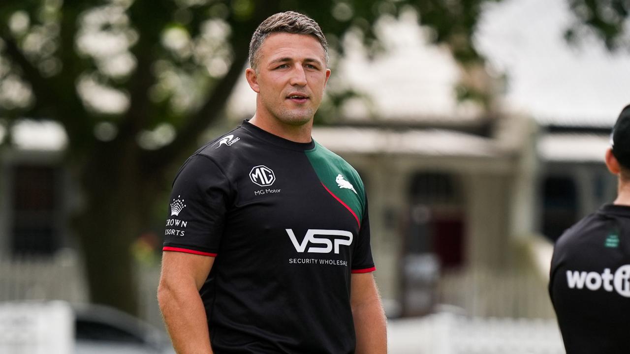 Sam Burgess has returned to the South Sydney Rabbitohs in an assistant coaching role.