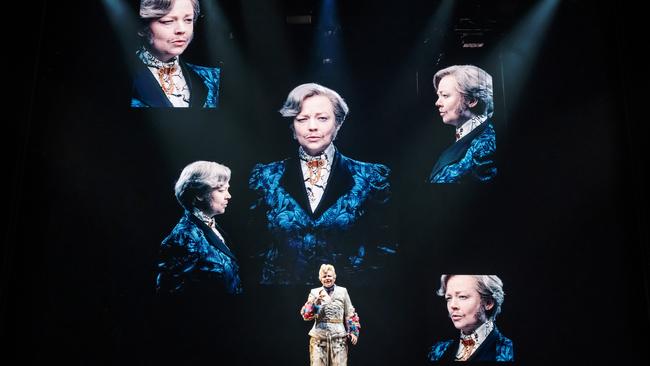 Sarah Snook in Dorian Gray. Picture: Marc Brenner