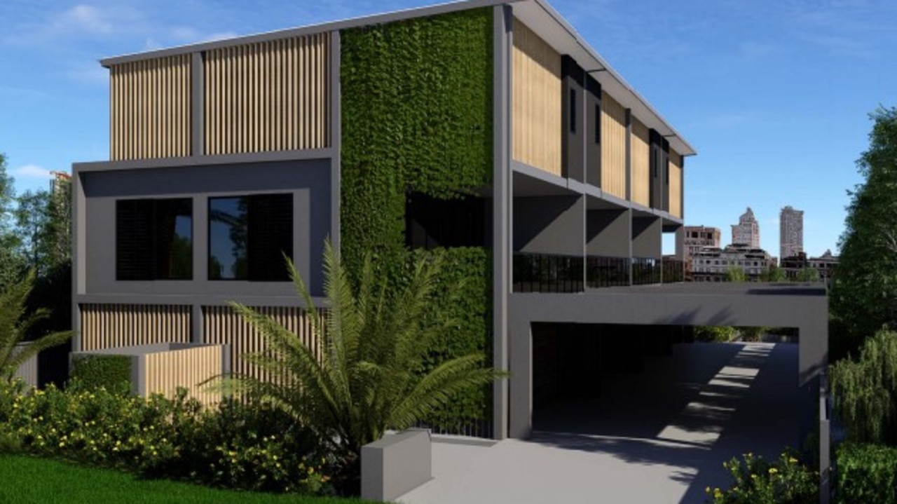 Four bedrooms, terrace: Inside plans for townhouses in beachside suburb