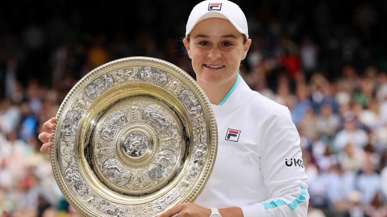 Aussie tennis has no replacement for Ash Barty. (Photo by Clive Brunskill/Getty Images)