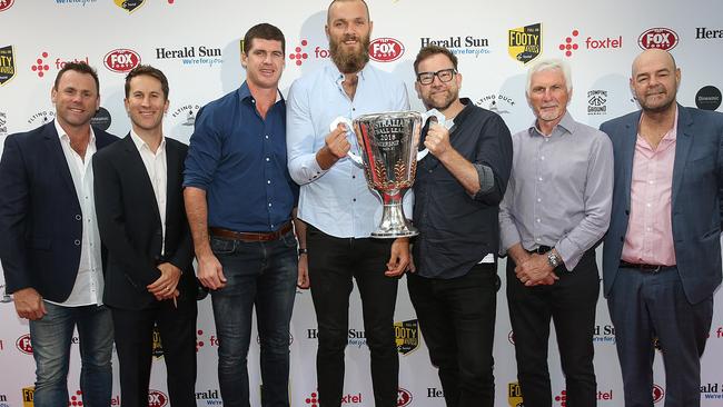 Max Gawn meets his new media colleagues on the Herald Sun and Fox Footy’s Full--On Footy Tour.