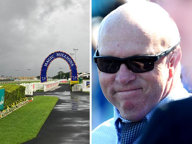 Cyclone Alfred has the future of Saturday QTIS Jewel meeting at the Gold Coast in the balance, with trainer Liam Birchley calling for clarity on contingency plans from Racing Queensland.