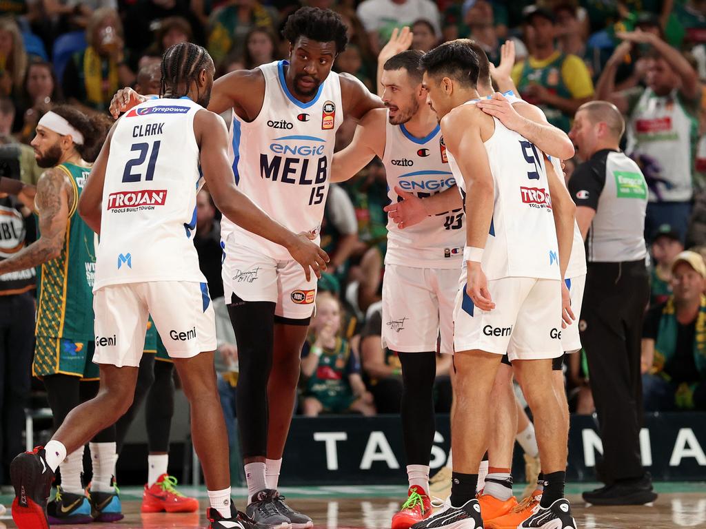 Melbourne United is playing down injury concerns ahead of the Game 5 decider. Picture: Kelly Defina/Getty Images