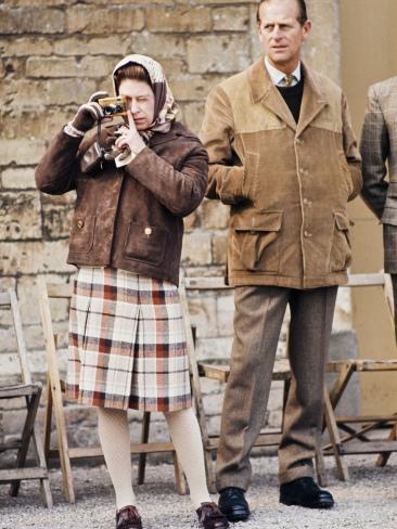 The Queen with Prince Philip, April 1973. Photo: Tim Graham/Getty Images.