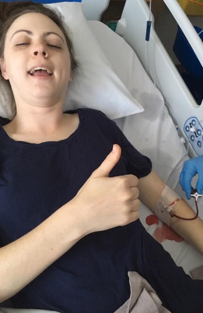 Pimpama’s Tegan Chamberlain said her diagnosis was a relief. Picture: Supplied