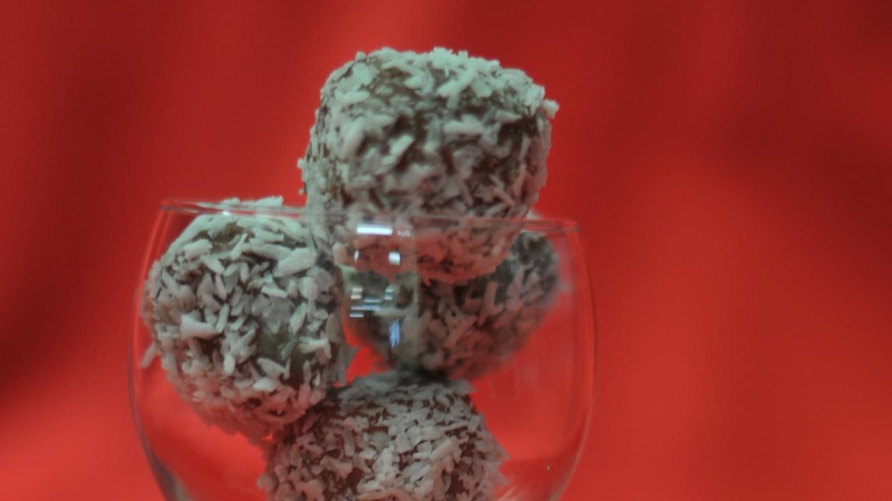 A drink-driver said the “juiced up” rum balls he ate put him over the limit.